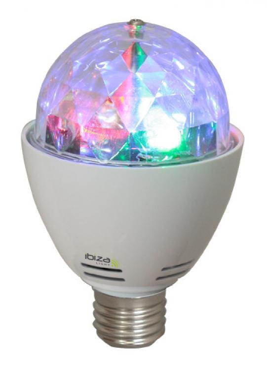 Astro mini 3 led ampoule rotative disco