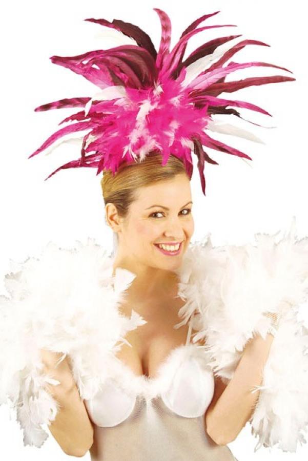 Serre tête plumes Copacabana