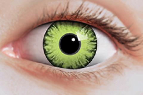 Paire de lentilles cosmétiques HULK 3 mois