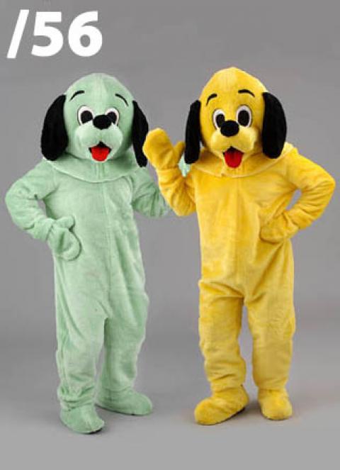 Mascottes : chiens (12 au choix)