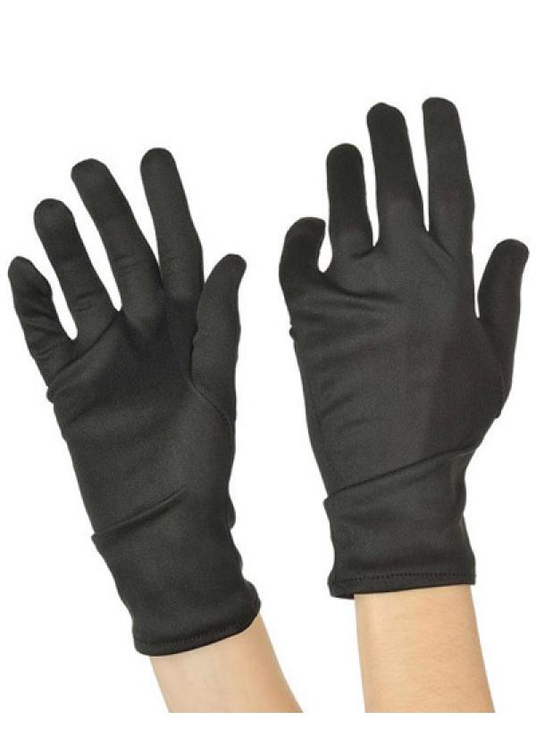 Gants courts noirs 25cm