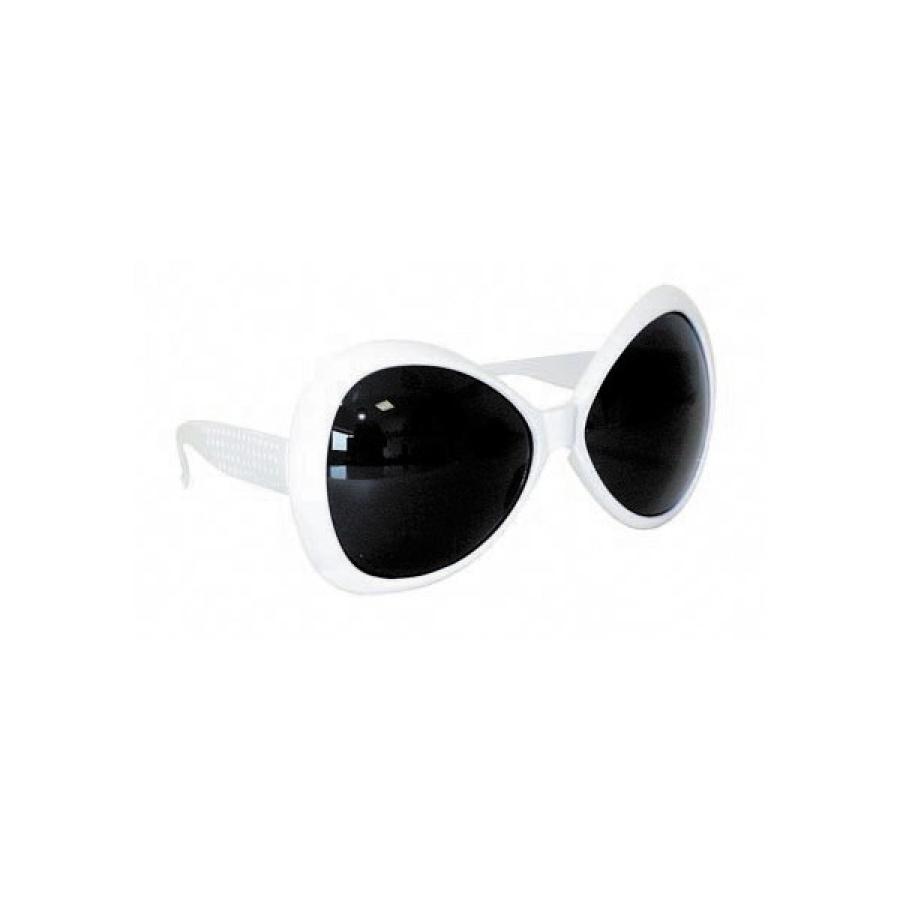 Lunettes diva blanche (N62)