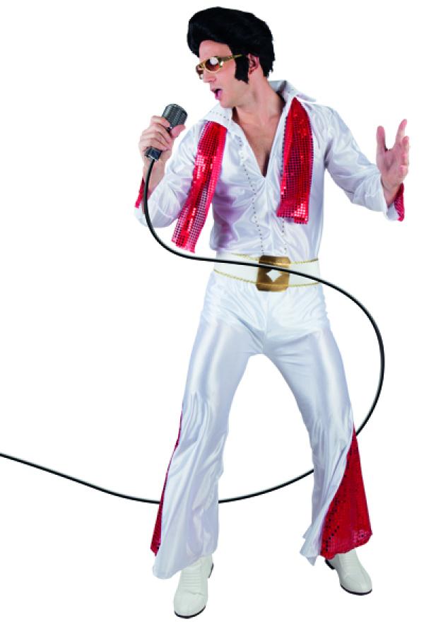 Elvis Roi du rock'n Roll taille M