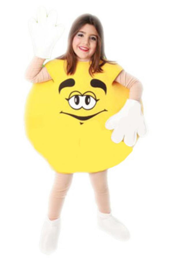 Bonbon jaune enfant M Ms