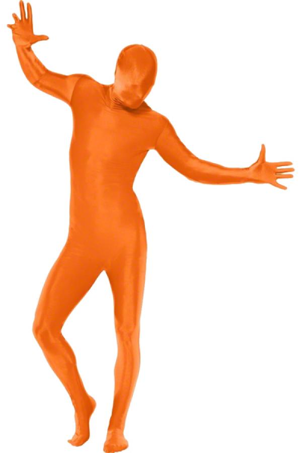 Seconde peau morphsuit orange taille M/L