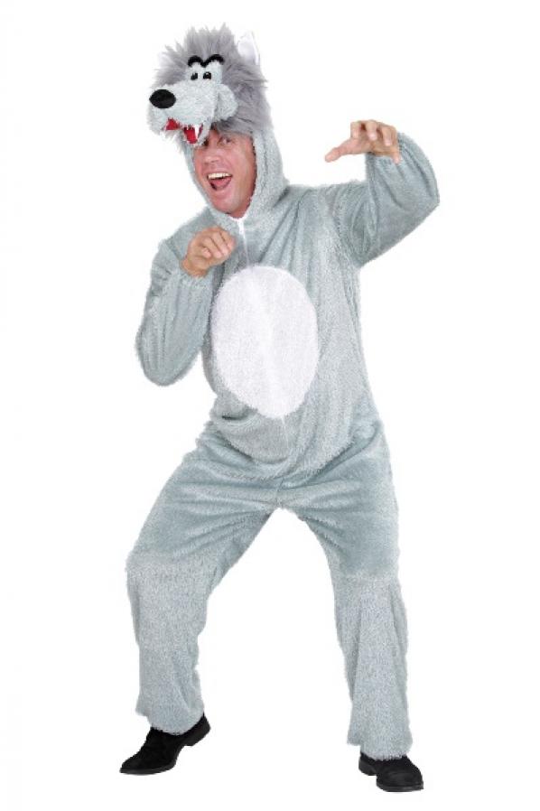 Loup GRIS taille XL