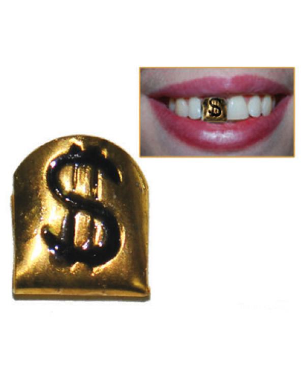 Fausse dent en or