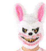 Masque lapin blanc tueur effrayant [célèbre sur tiktok !]