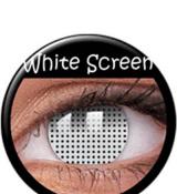 Lentilles cosmétiques WHITE SCREEN hebdomadaires