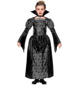 Vampiresse toile grise fille taille 8/10 ans