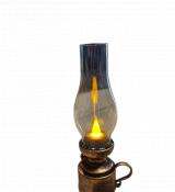 Lanterne lampe à huile lumineuse LED 18cm