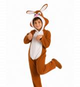 Déguisement de lapin marron enfant taille 8/10 ans 