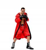 Boxeur rouge short et peignoir taille M/L