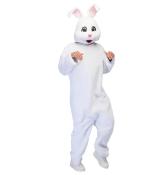 Mascotte lapin en peluche grosse tête