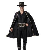 Déguisement complet de Zorro sous licence taille S/M