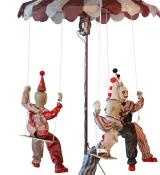 Animatronic manège avec 3 clowns 220cm pour cirque effrayant