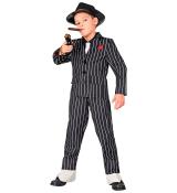 gangster à rayures ou Gomez Addams taille 5/7 ans