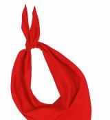 Foulard bandana rouge basque ou féria pas cher