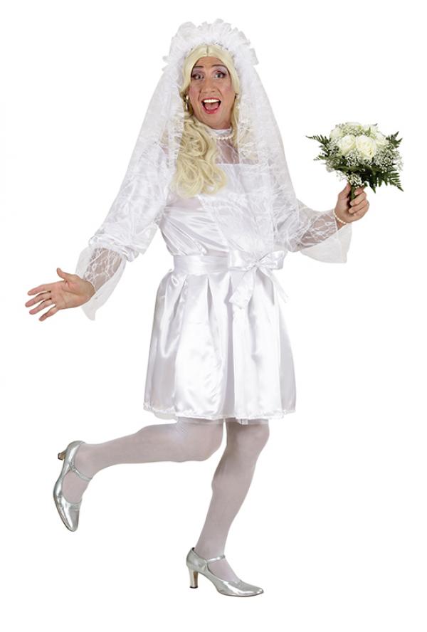 Déguisement adulte Robe de mariée homme milongue chez CASHFETES.FR à