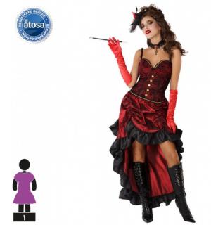 Robe cabaret french can can taille M/L