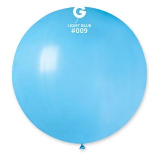Ballon géant diamètre 80cm Bleu lagon
