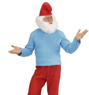 Nain rouge et bleu taille L