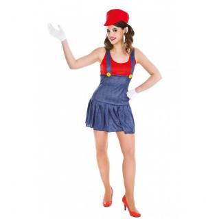 Miss plombier rouge taille XS