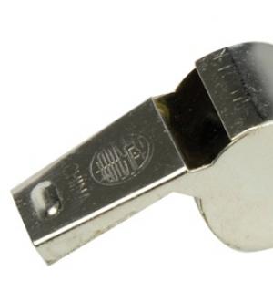 Sifflet en métal