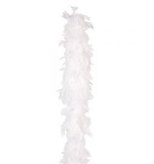 Boa en plumes 1.80m 45-50g blanc