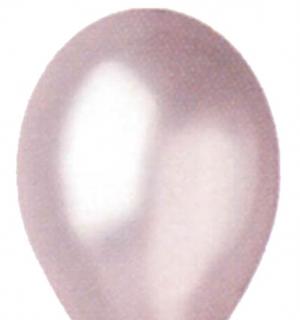 100 ballons métallisés argent