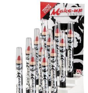 Crayon de maquillage gras rouge