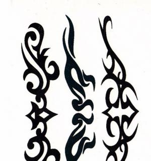 Tatouage temporaire tribal