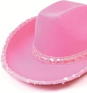 chapeau cow girl rose