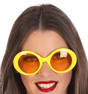 Lunettes Disco Jacky Jaune (N39)