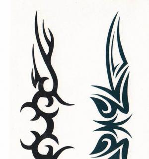 Tatouage temporaire tribal