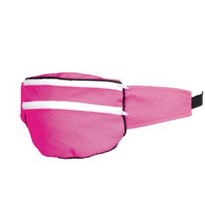 Sac banane années 80 rose fluo