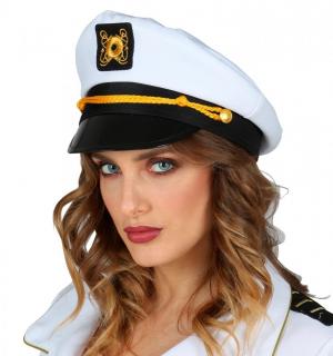 Casquette de capitaine de marine en tissu