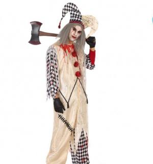 Clown arlequin psychopathe taille M/L