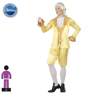 Noble renaissance jaune et or taille M/L