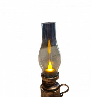 Lanterne lampe à huile lumineuse LED 18cm