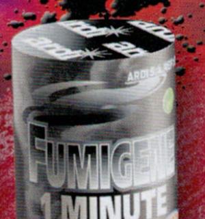 Fumigène noir 1 minute à poser pas cher