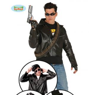 Blouson veste cuir rocker années 50 taille L