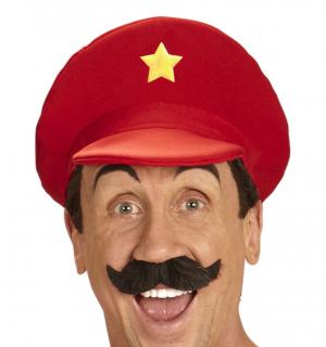 Casquette plombier rouge adulte