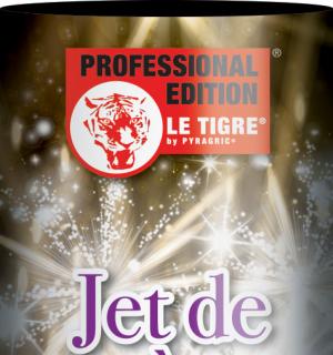 100 jets de scène or 3 mètres 30 secondes