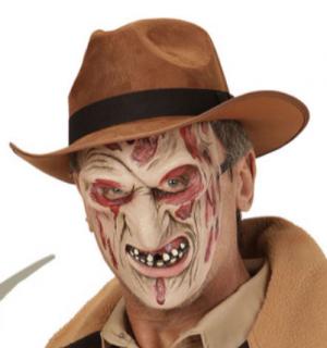 1/2 masque freddy latex
