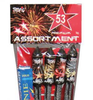 Assortiment d'artifices Tropic TA53
