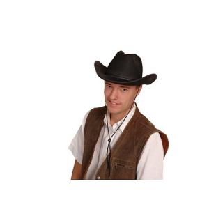 Chapeau adulte Cowboy noir