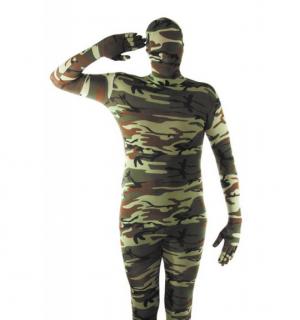 Seconde peau morphsuit Soldier taille L