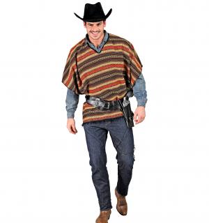 Poncho mexicain ou cowboy
