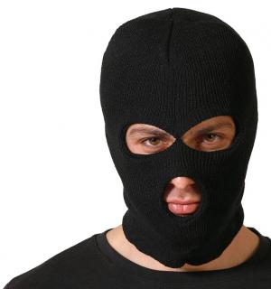 Cagoule terroriste noire